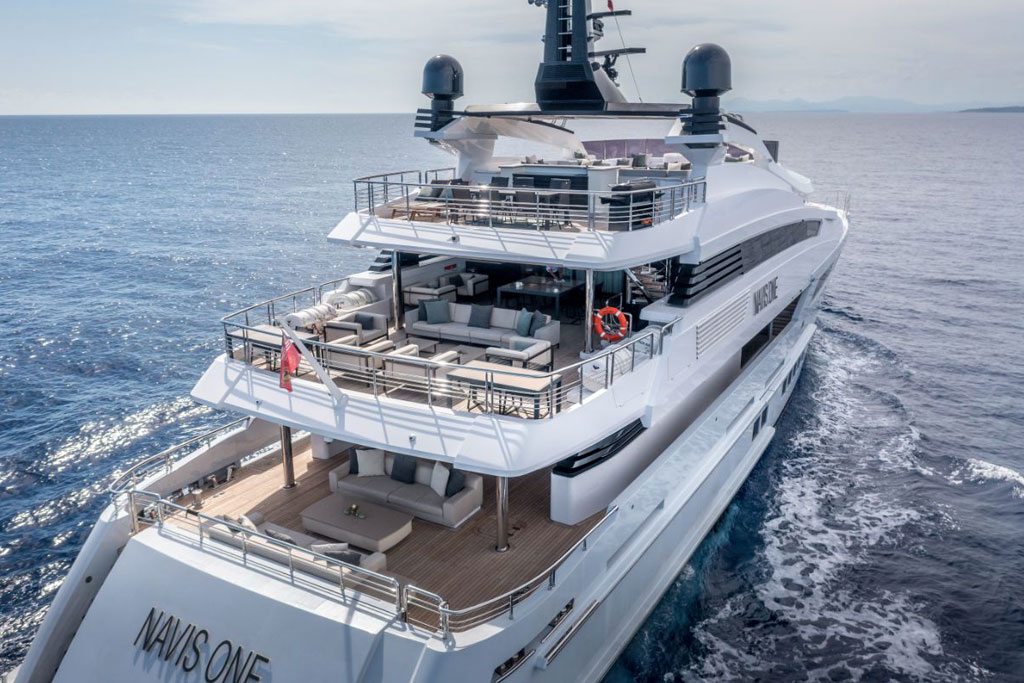 154 ft. Navis One Super Yacht